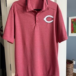 Nike Dri-Fit Cincinnati Reds Polo Shirt MLB Licensed Size L